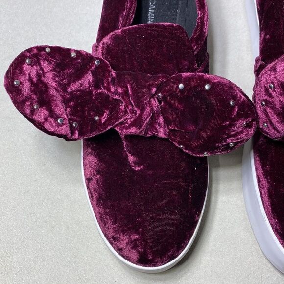 💙NWOB MSRP $150 Rebecca Minkoff Stacey Studded Platform Slip-On Women's Size 8 - Picture 3 of 6